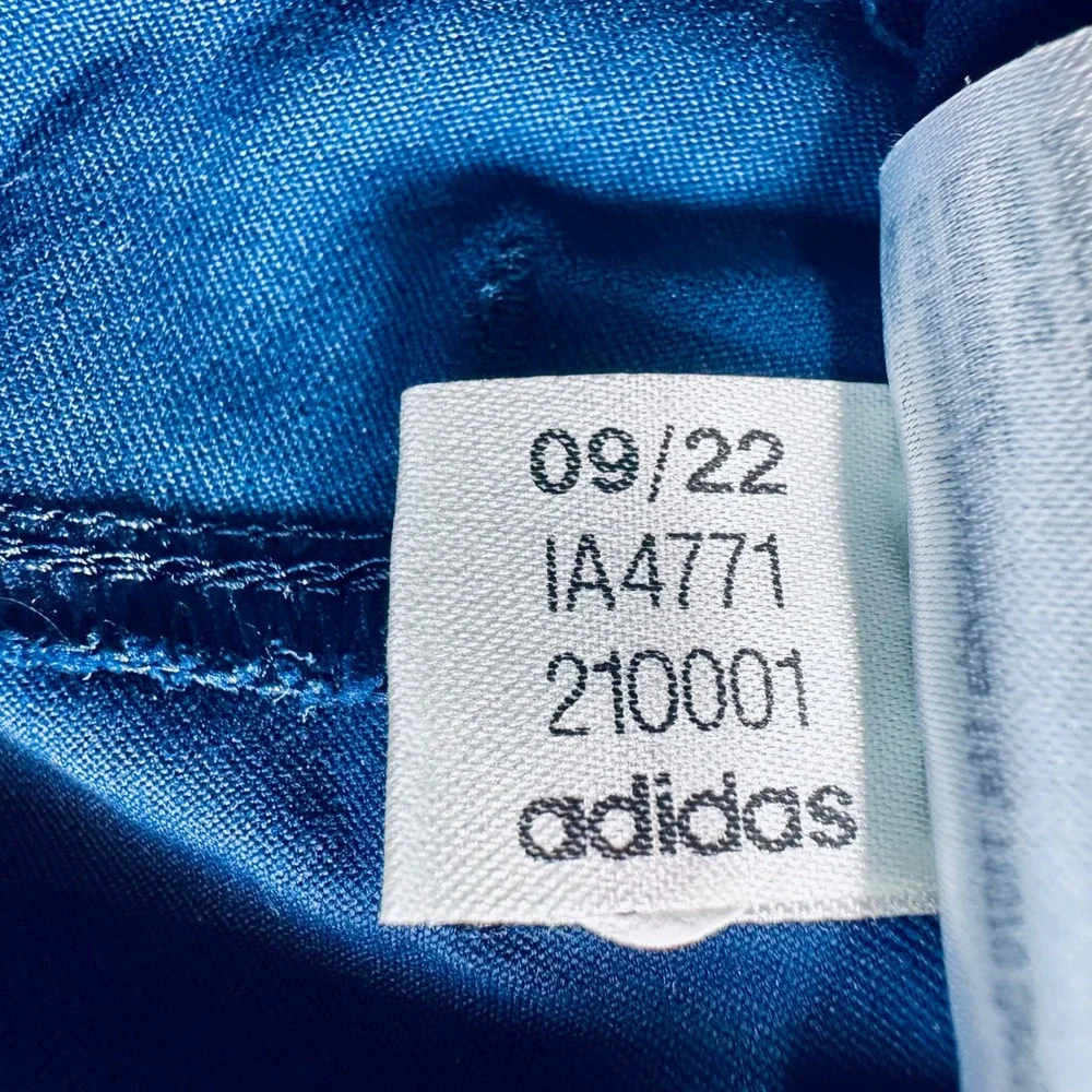 Adidas x Malbon Go-To Commuter Golf Pants Mens 34x32 Blue Tapered Jogger IA4771